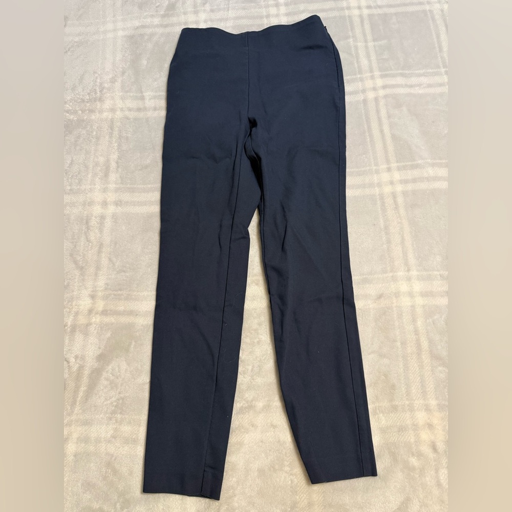 Loft navy skinny work pants